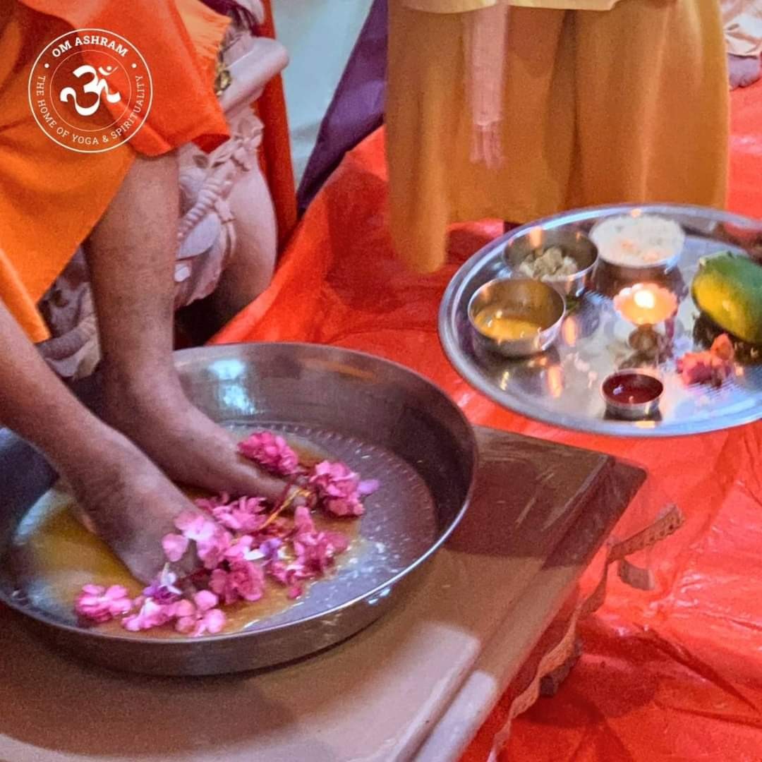 Gurupurnima celebration at OM Ashram