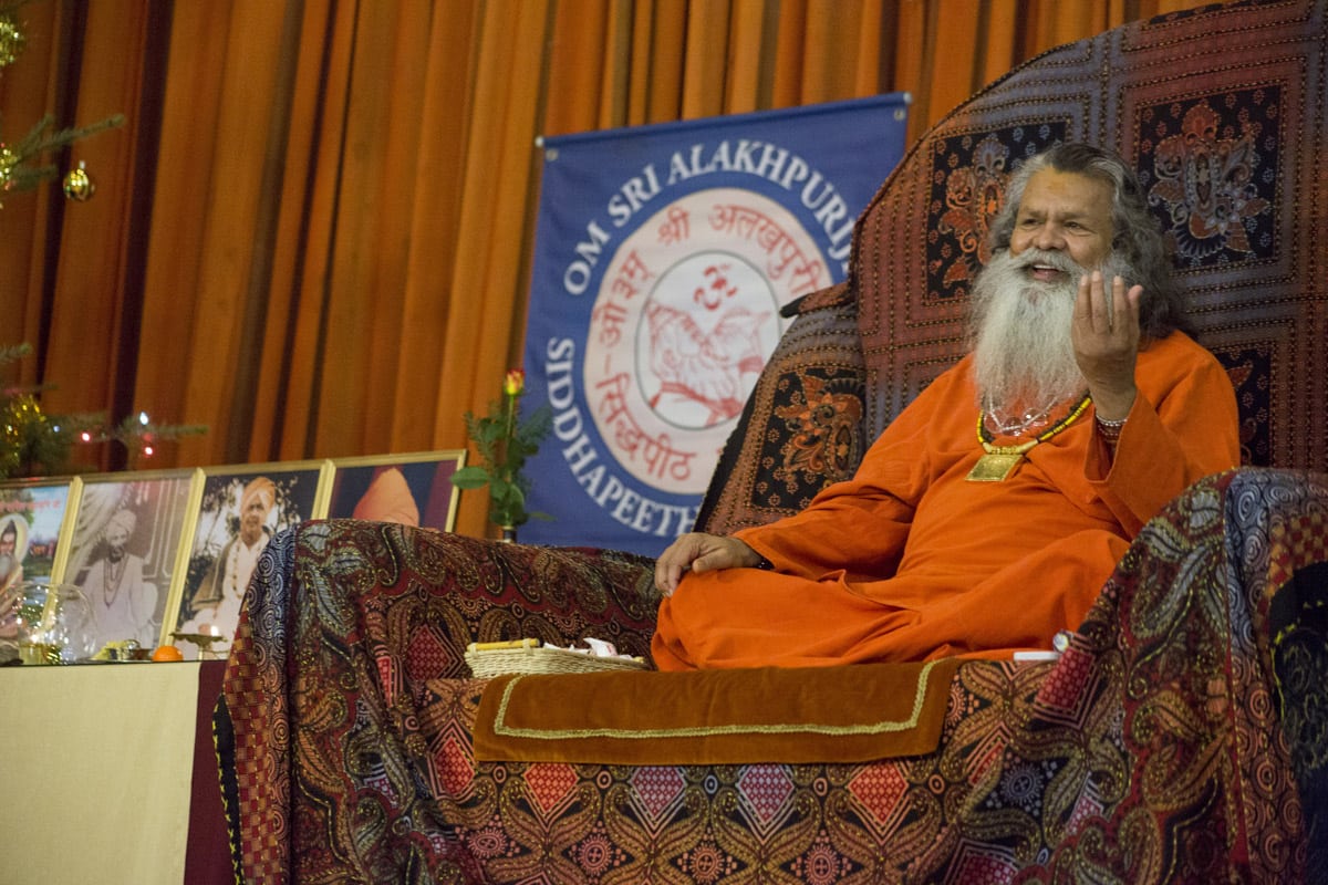 Weekend seminar with Vishwaguruji in Vép, Hungary - December 2016