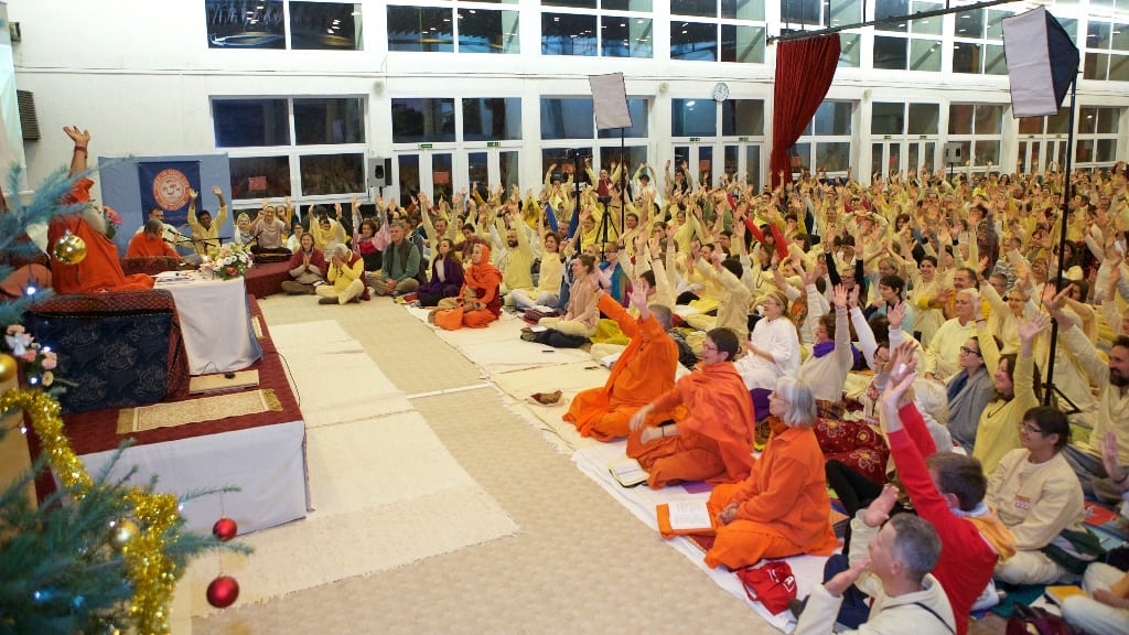 Weekend seminar with Vishwaguruji in Vép, Hungary - December 2016