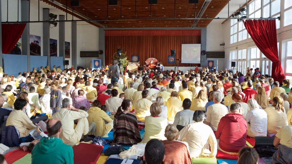 Weekend seminar with Vishwaguruji in Vép, Hungary - December 2016