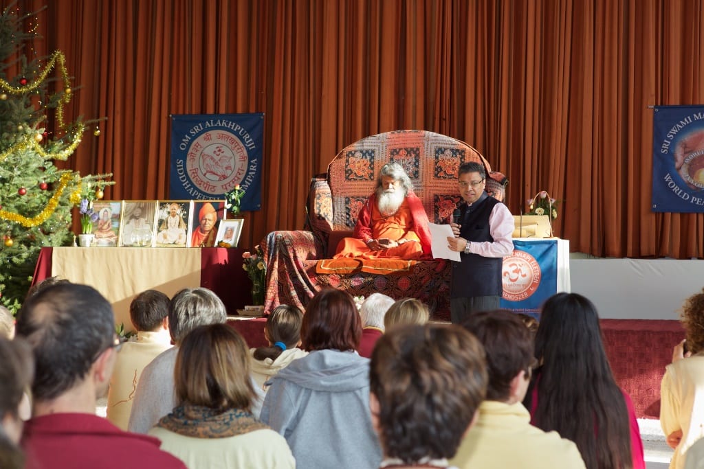 Weekend seminar with Vishwaguruji in Vép, Hungary - December 2016